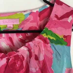 Lilly Pulitzer Tops - Lily Pulitzer rose first impressions tank top XS Lilly Pulitzer Tops - Lily Pulitzer rose first impressions tank top XS